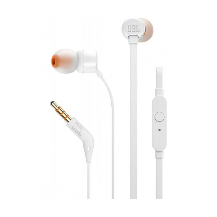 JBL T110 In-Ear Wired Headphones JBL T110 In-Ear Wired Headphones